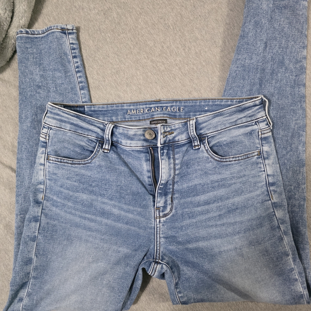 American Eagle Outfitters Women's Blue Jeggings